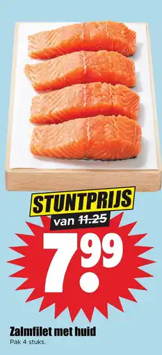 Dirk Zalmfilet met huid aanbieding