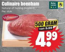 Dirk de Vleeschmeesters Culinair beenham aanbieding