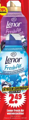 Dirk Lenor Fresh Air wasverzachter aanbieding