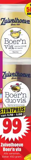 Dirk Zuivelhoeve Boer'n vla aanbieding
