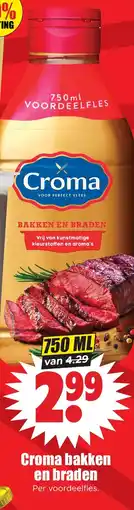 Dirk Croma bakken en braden aanbieding