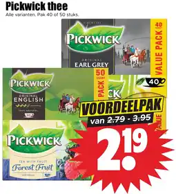 Dirk Pickwick thee aanbieding