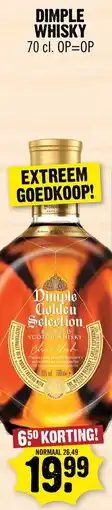 Dirk Dimple Whisky aanbieding