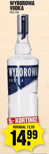 Super Dirck 3 Wyborowa Vodka aanbieding
