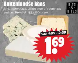 Dirk bits & bites buitenlandse kaas aanbieding