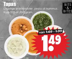 Dirk bits & bites tapas aanbieding