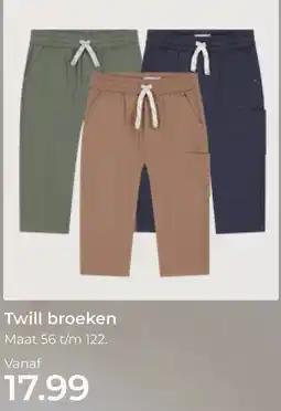 Prenatal Twill broeken aanbieding