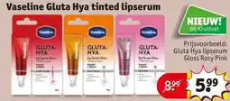 Kruidvat Vaseline Gluta Hya tinted lipserum aanbieding