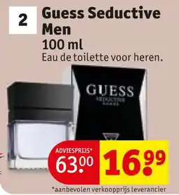 Kruidvat Guess Seductive Men aanbieding