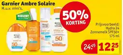 Kruidvat Garnier Ambre Solaire aanbieding