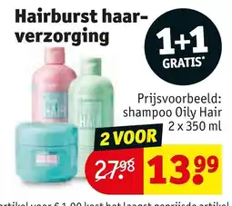 Kruidvat Hairburst haar-verzorging aanbieding