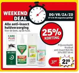 Kruidvat anti-insect huidverzorging aanbieding