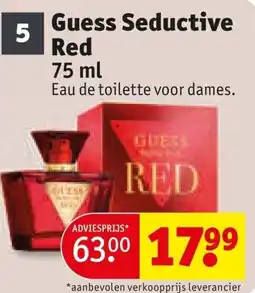 Kruidvat Guess Seductive Red aanbieding