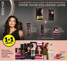 Kruidvat Syoss haarkleuringen aanbieding