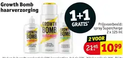 Kruidvat Growth Bomb haarverzorging aanbieding