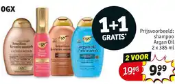 Kruidvat OGX shampoo aanbieding