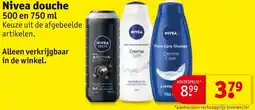 Kruidvat Nivea douche aanbieding