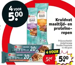 Kruidvat Kruidvat maaltijd- en proteïne-repen aanbieding
