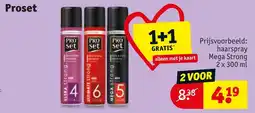 Kruidvat Haarspray aanbieding