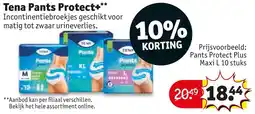 Kruidvat Tena Pants Protect+ aanbieding