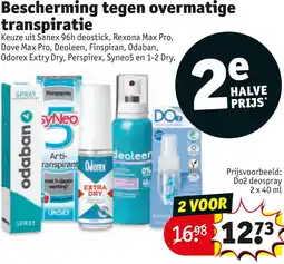 Kruidvat Bescherming tegen overmatige transpiratie aanbieding