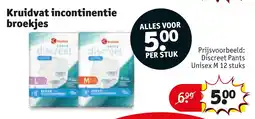 Kruidvat Kruidvat incontinentie broekjes aanbieding