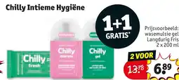 Kruidvat Chilly Intieme Hygiëne aanbieding