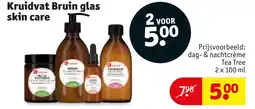 Kruidvat Kruidvat Bruin glas skin care aanbieding