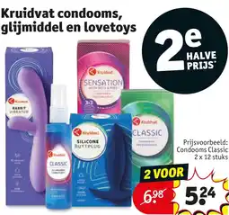 Kruidvat Kruidvat condooms, glijmiddel en lovetoys aanbieding