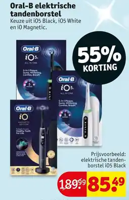 Kruidvat Oral-B elektrische tandenborstel aanbieding