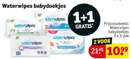 Kruidvat Waterwipes babydoekjes aanbieding