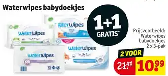 Kruidvat Waterwipes babydoekjes aanbieding