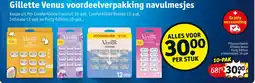 Kruidvat Gillette Venus navulmesjes aanbieding