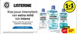 Kruidvat Listerine mondspoeling aanbieding
