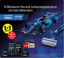 Kruidvat Wilkinson Sword scheerapparaten en navulmesjes aanbieding