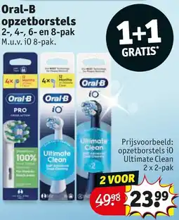 Kruidvat Oral-B opzetborstels aanbieding