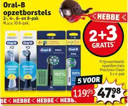 Kruidvat Oral-B opzetborstels aanbieding