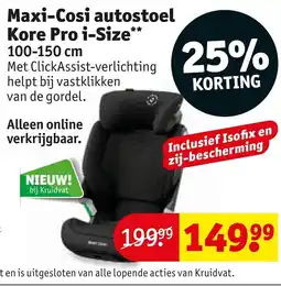 Kruidvat Maxi-Cosi autostoel Kore Pro i-Size aanbieding