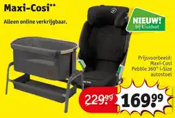 Kruidvat Maxi-Cosi aanbieding