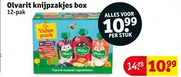 Kruidvat Olvarit knijpzakjes aanbieding