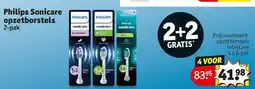 Kruidvat Philips Sonicare opzetborstels aanbieding