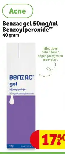 Kruidvat Benzac gel aanbieding