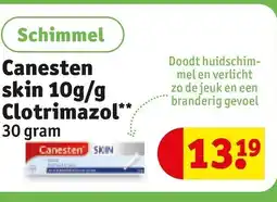 Kruidvat Canesten skin aanbieding
