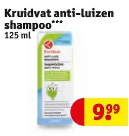Kruidvat Kruidvat anti-luizen shampoo aanbieding