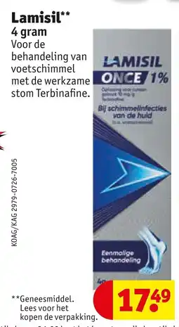 Kruidvat Lamisil aanbieding