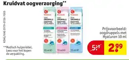 Kruidvat Kruidvat oogverzorging aanbieding