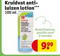 Kruidvat Kruidvat anti-luizen lotion aanbieding