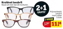 Kruidvat Kruidvat leesbril aanbieding