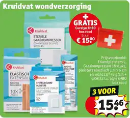 Kruidvat Kruidvat wondverzorging aanbieding