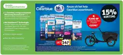 Kruidvat Clearblue zwangerschapstest Ultravroeg Geavanceerd aanbieding